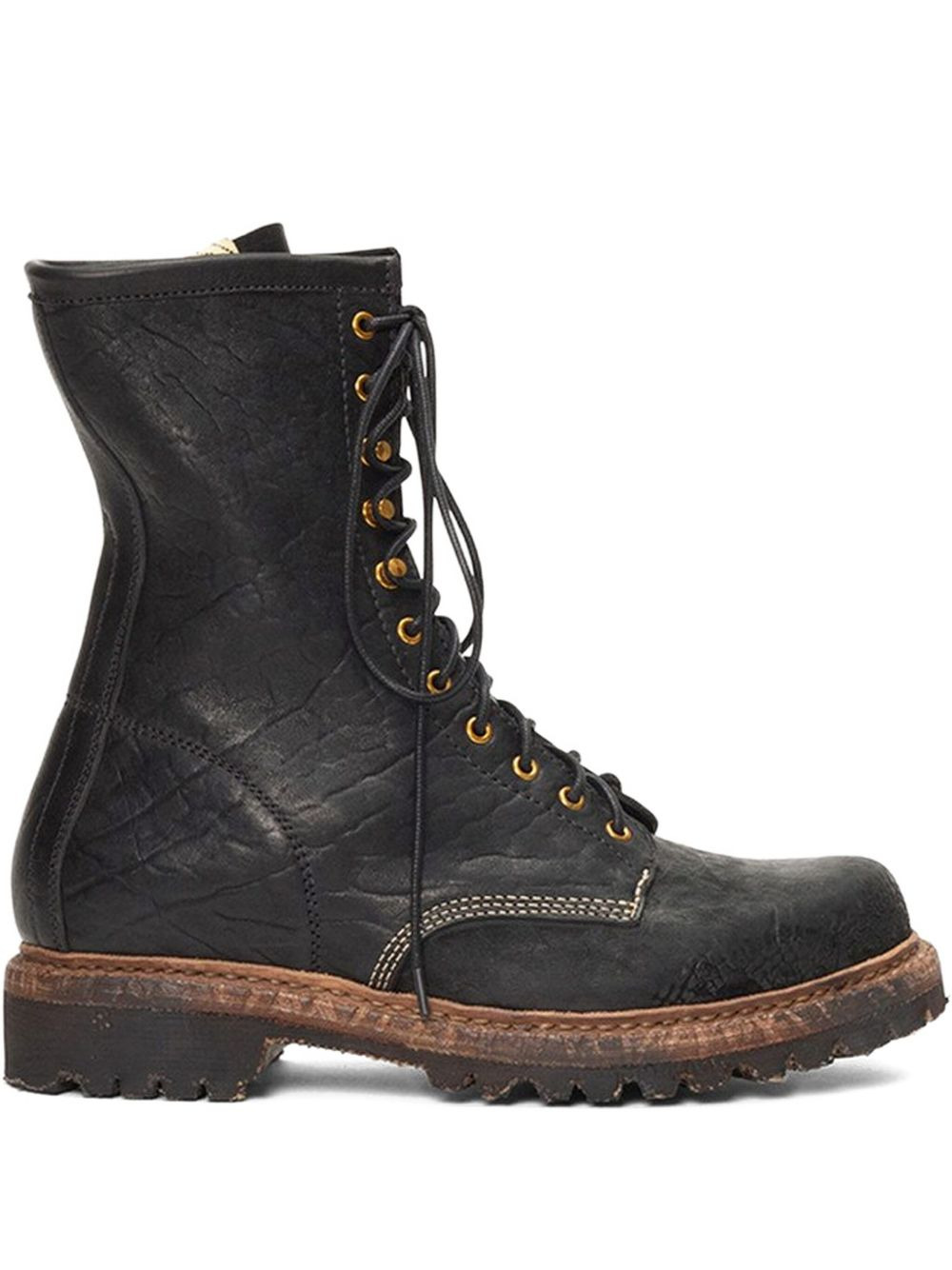 Scout lace-up leather boots - 1