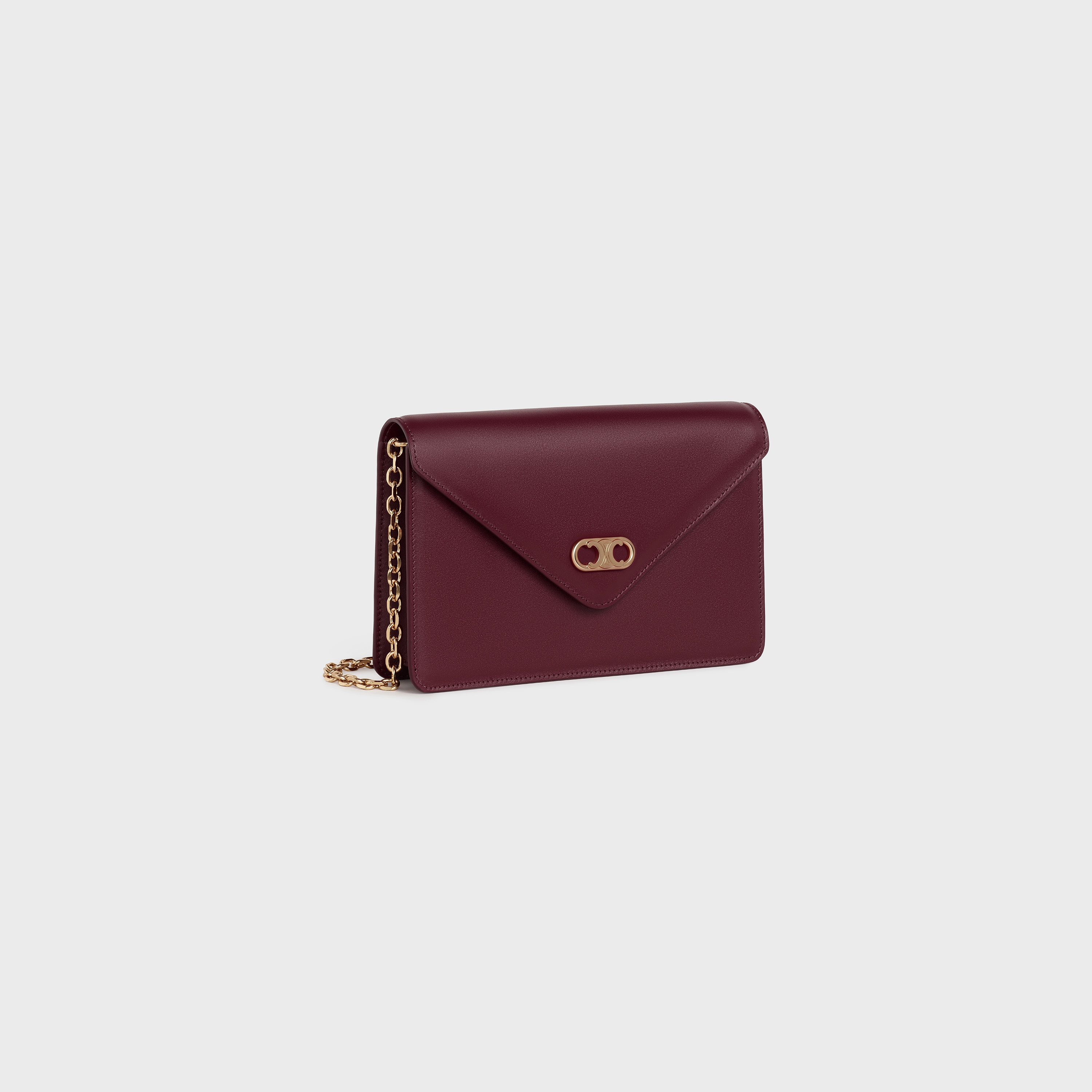 MAILLON TRIOMPHE WALLET ON CHAIN  IN  SHINY CALFSKIN - 2