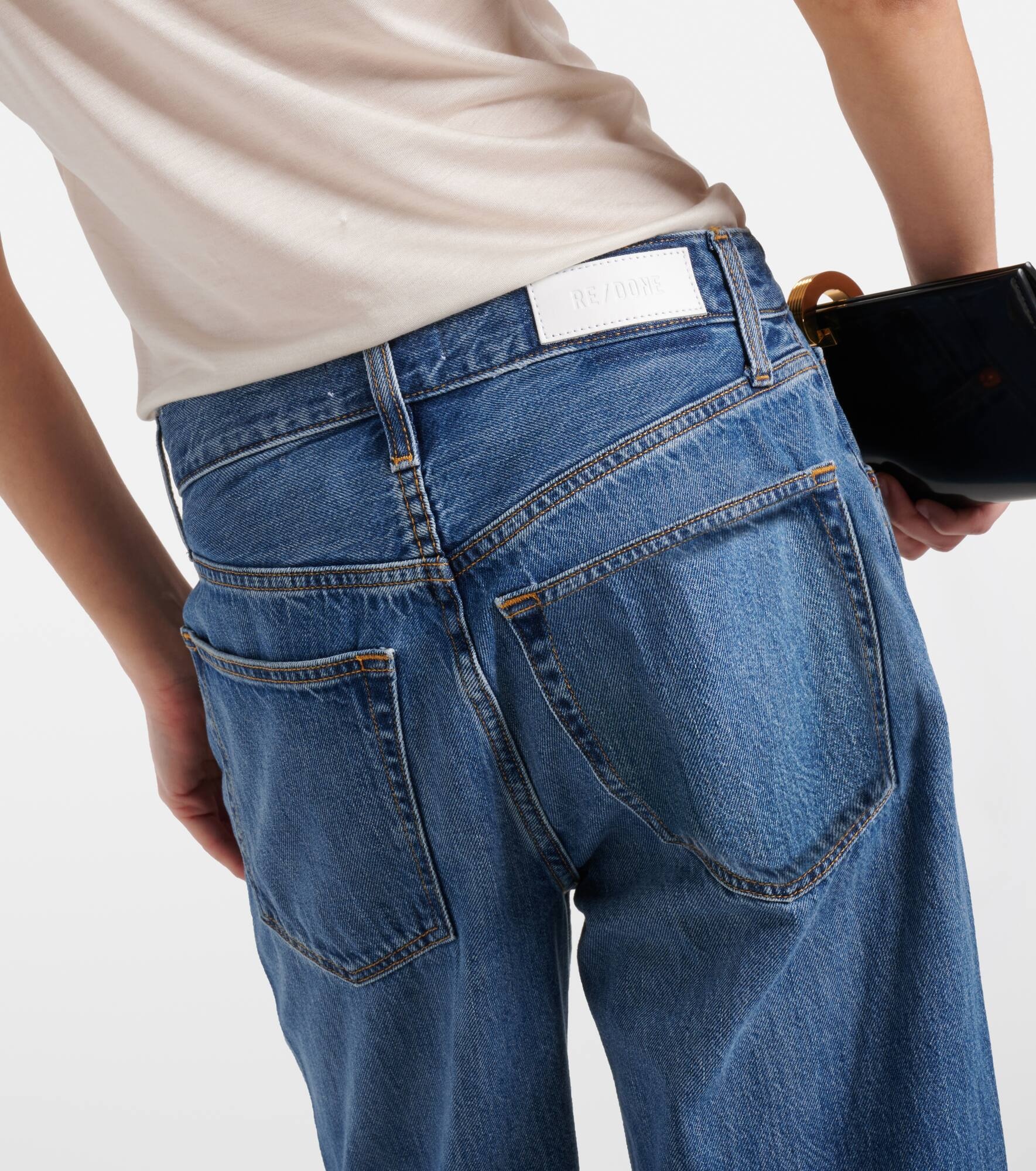 Loose Crop high-rise straight jeans - 6