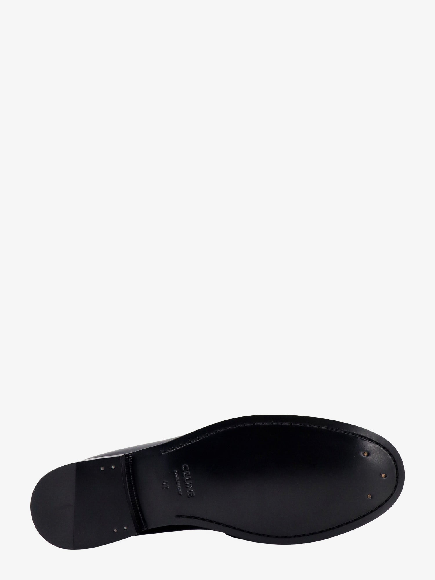 Celine Leather Loafer - 4