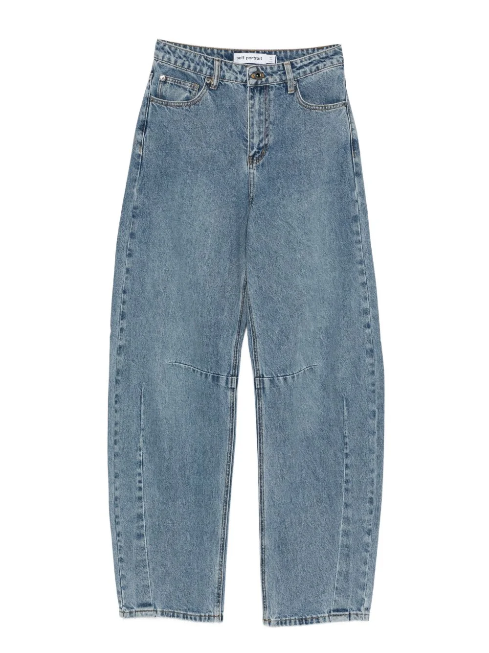 seam-detail jeans - 1