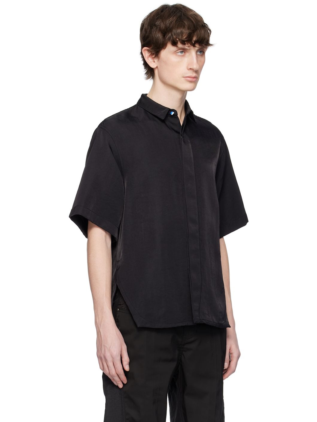 Black Half Sleeve Product. 57 Shirt - 2