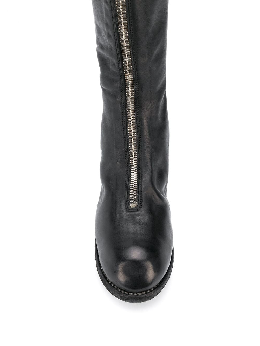 mid-calf leather boots - 4