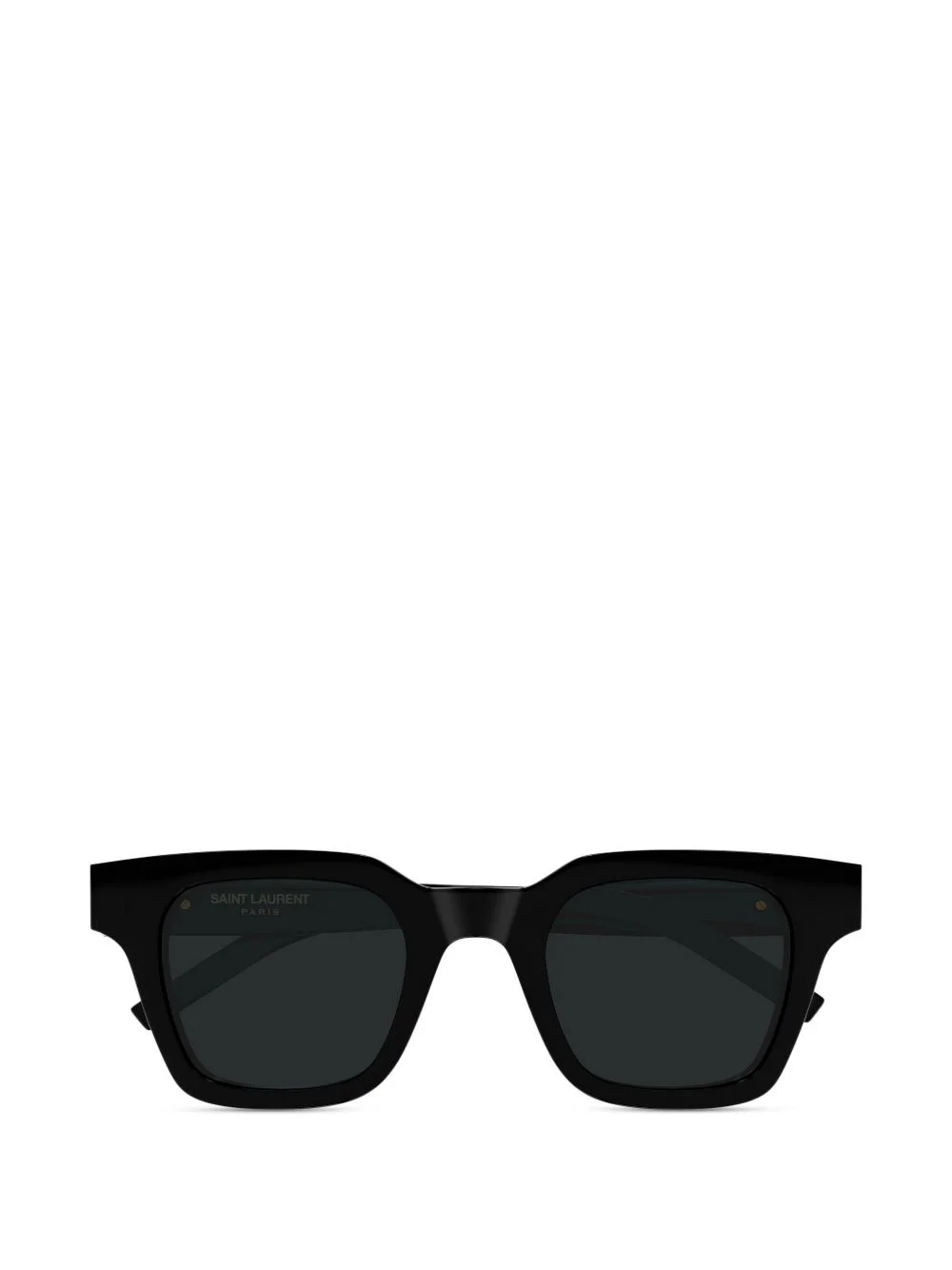 square-frame logo.plaque sunglasses - 1