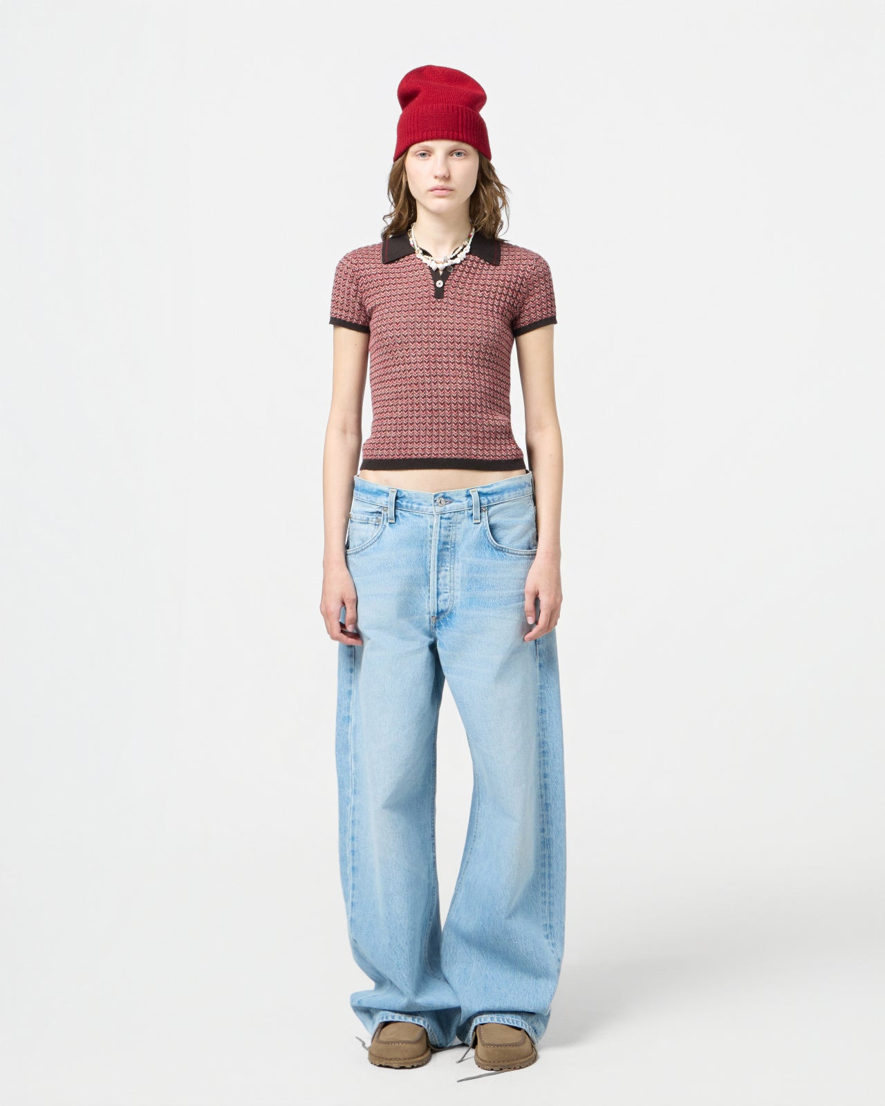 Chevron Shrunken Polo - 3