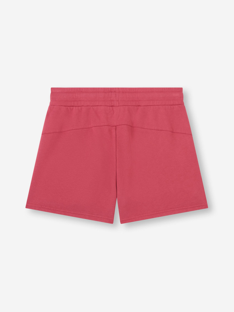 Women's Sweat Shorts Quinn Cotton Modal Garnet Red 5