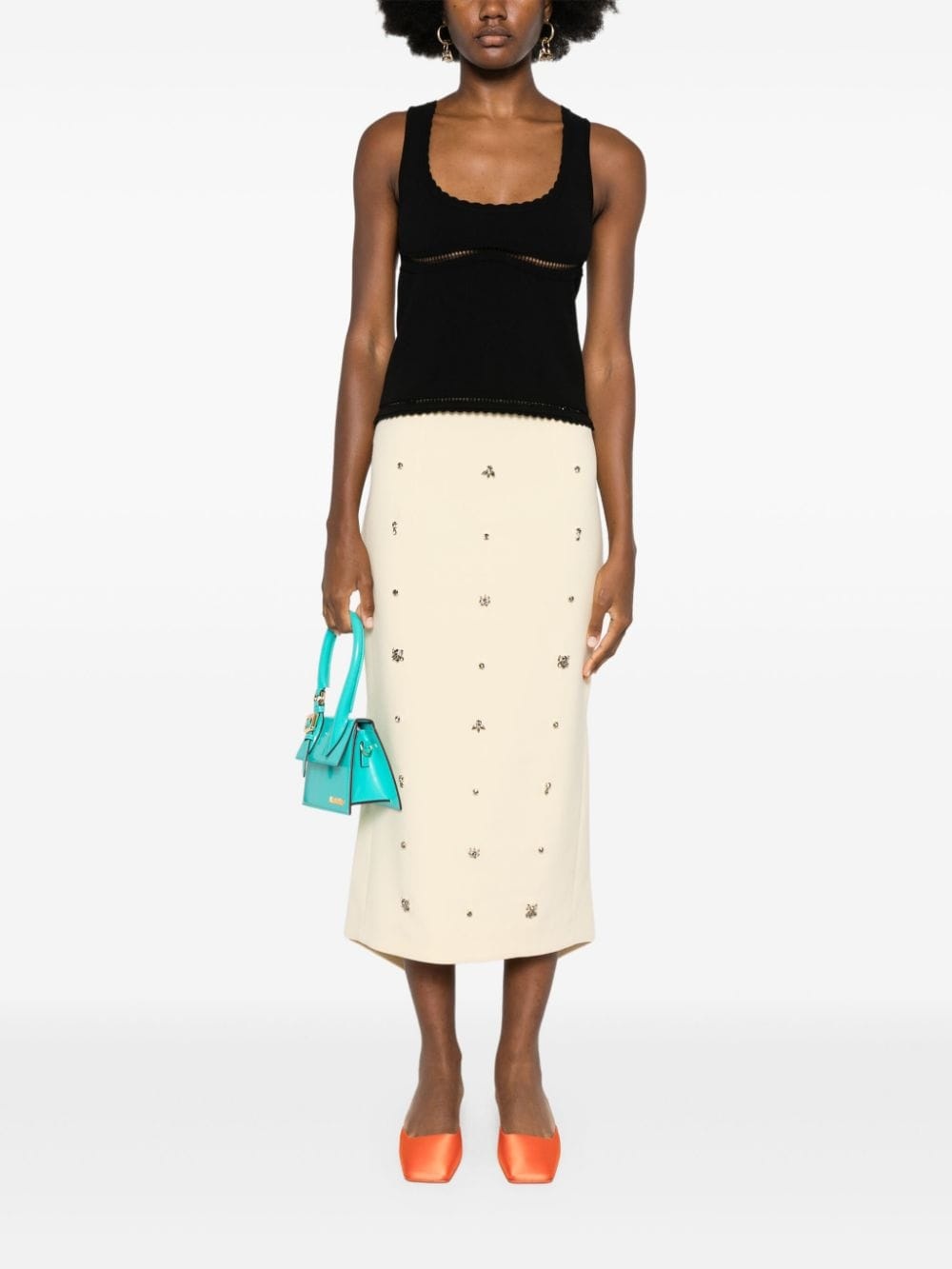 cut-out detailed tank top - 2