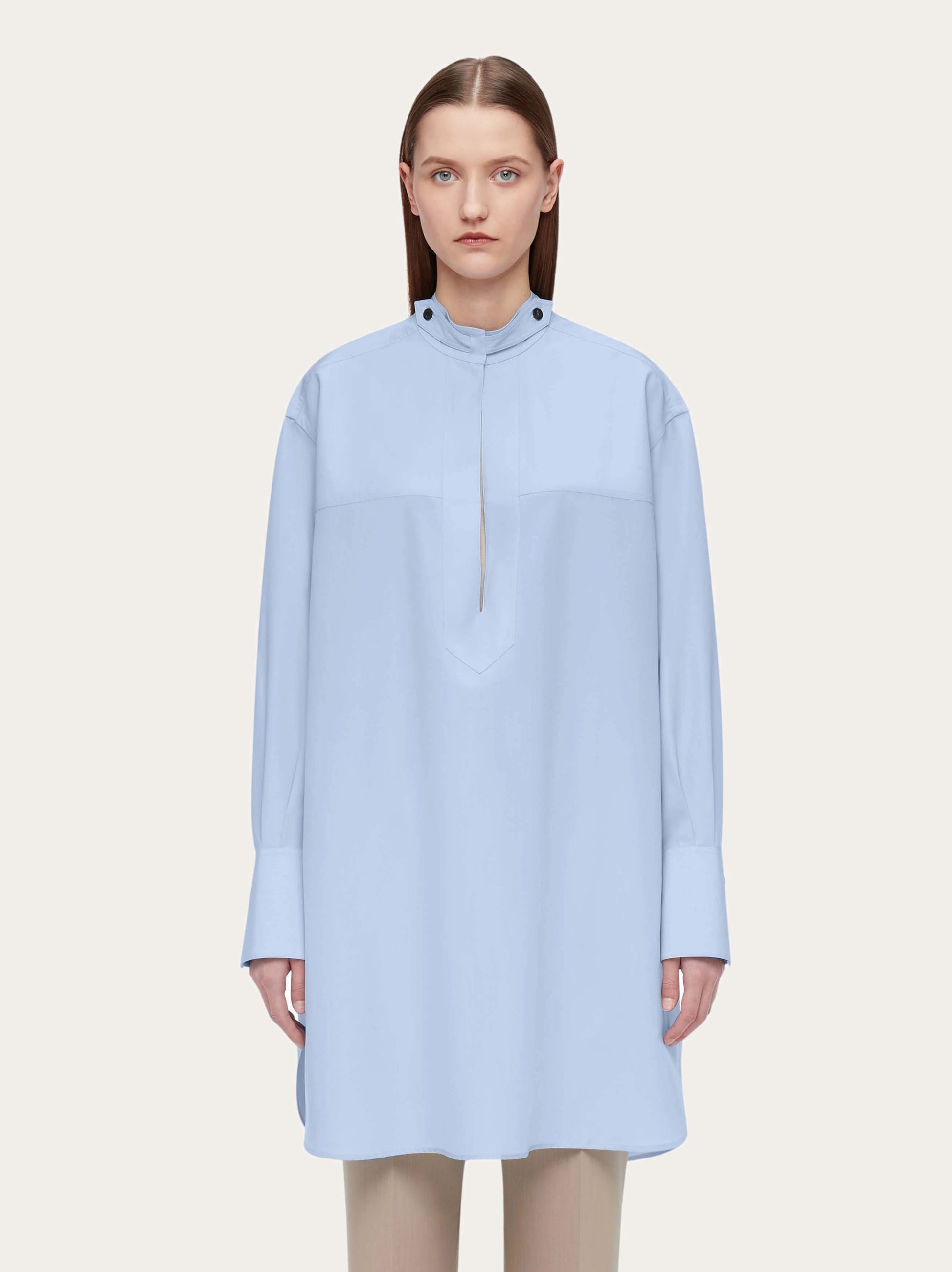 Kaftan with frog button collar - 2