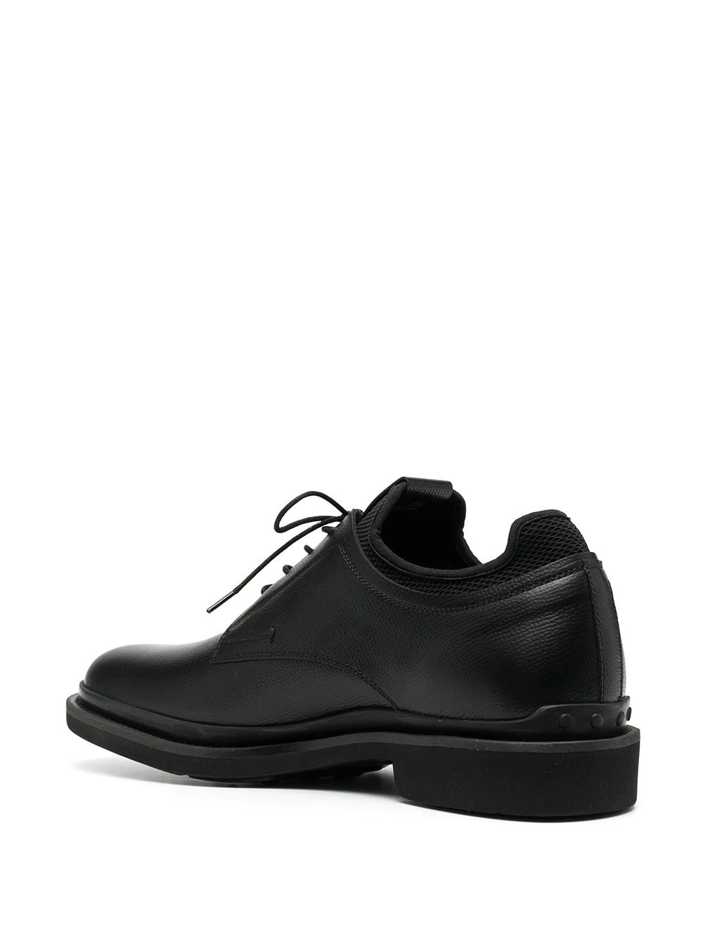 lace-up leather brogues  - 3