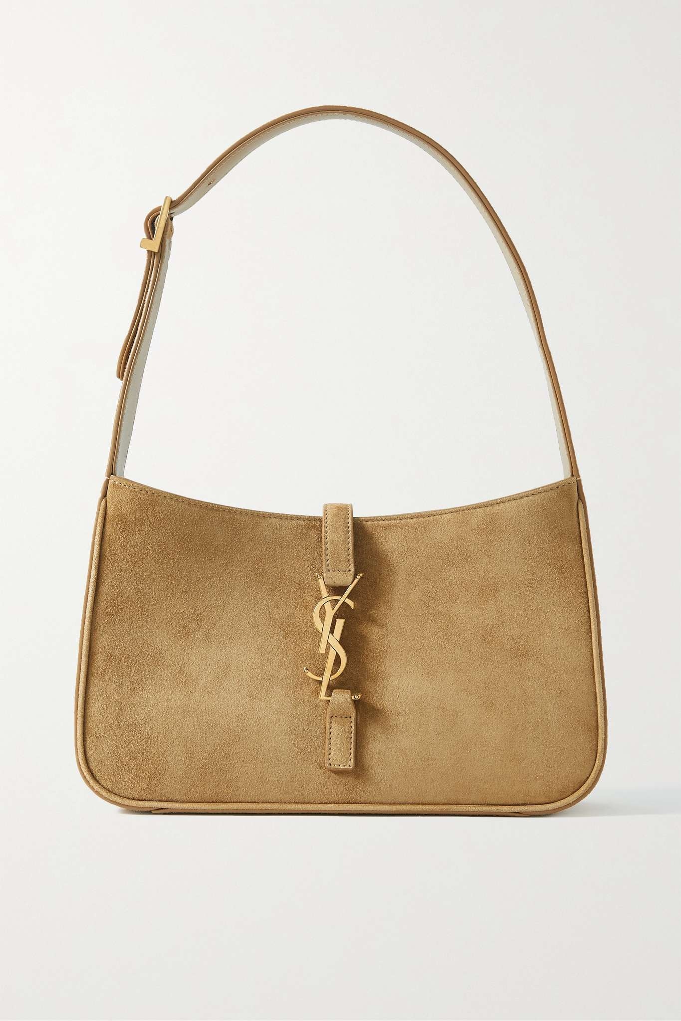 Suede shoulder bag - 1