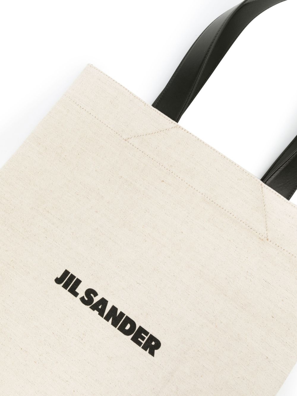logo-print canvas tote bag - 5
