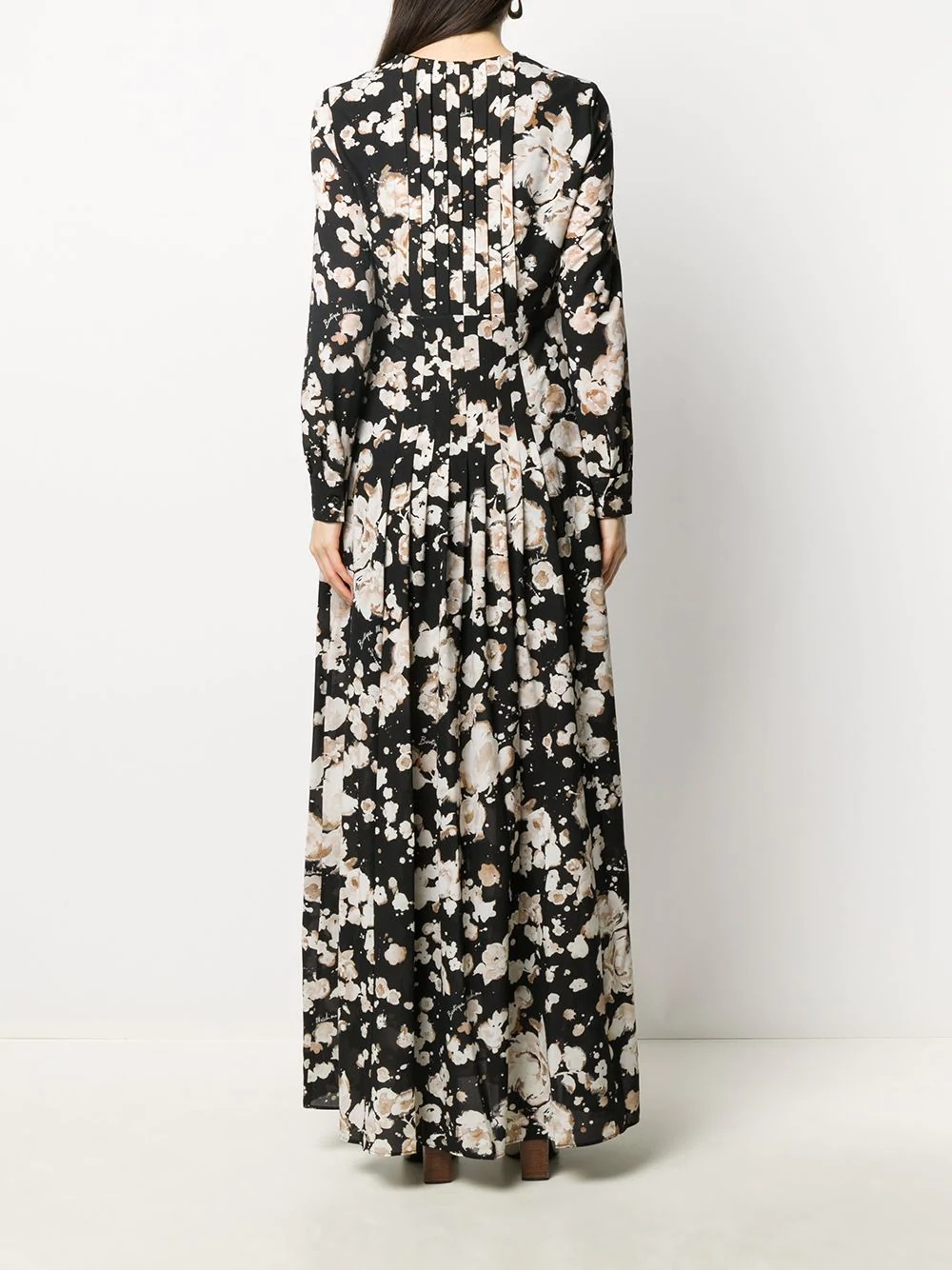 floral maxi dress - 4