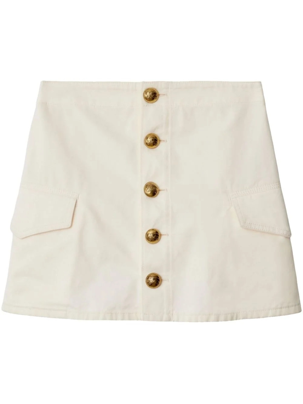 mini cotton skirt - 1