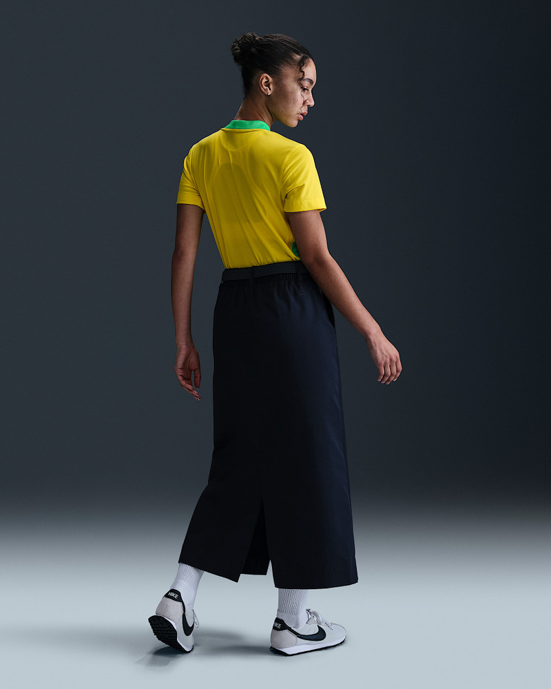 Brazil 2025 Stadium Home (Women's Team) Women's Nike Dri-FIT Soccer Replica Jersey 5