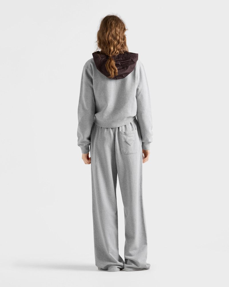 Cotton fleece joggers 5