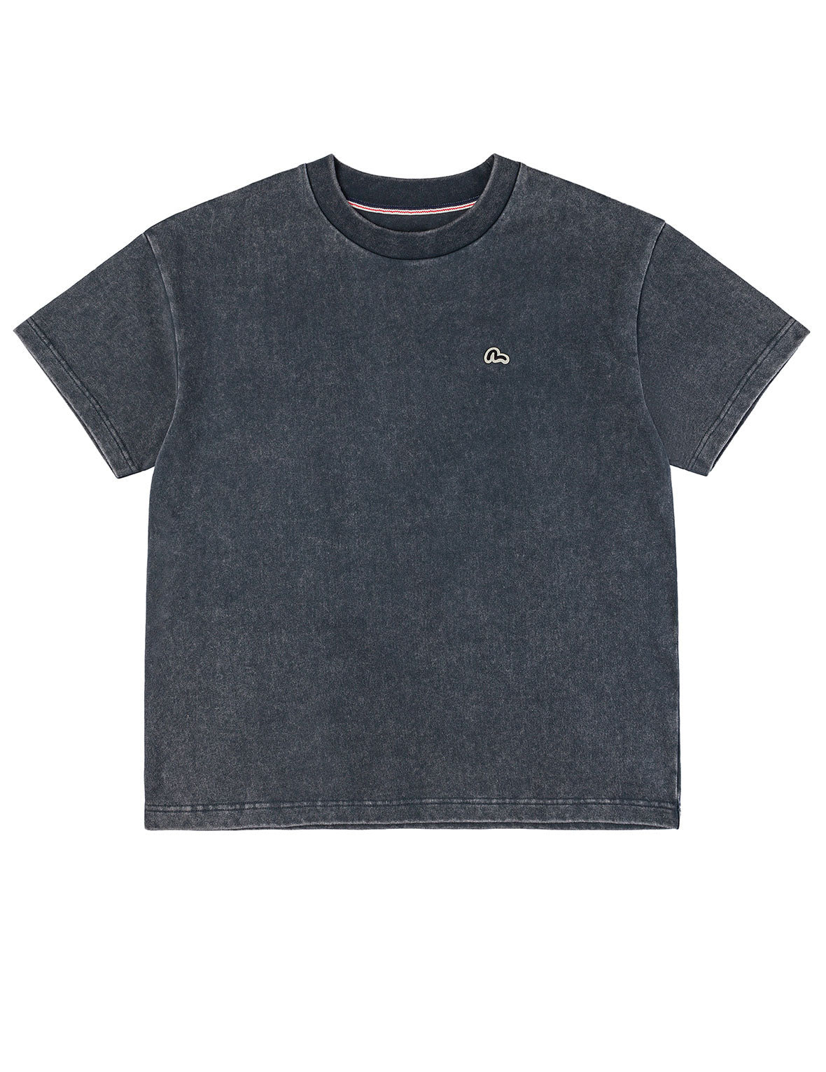 Logo and Seagull Embroidery Relax Fit T-shirt - 2