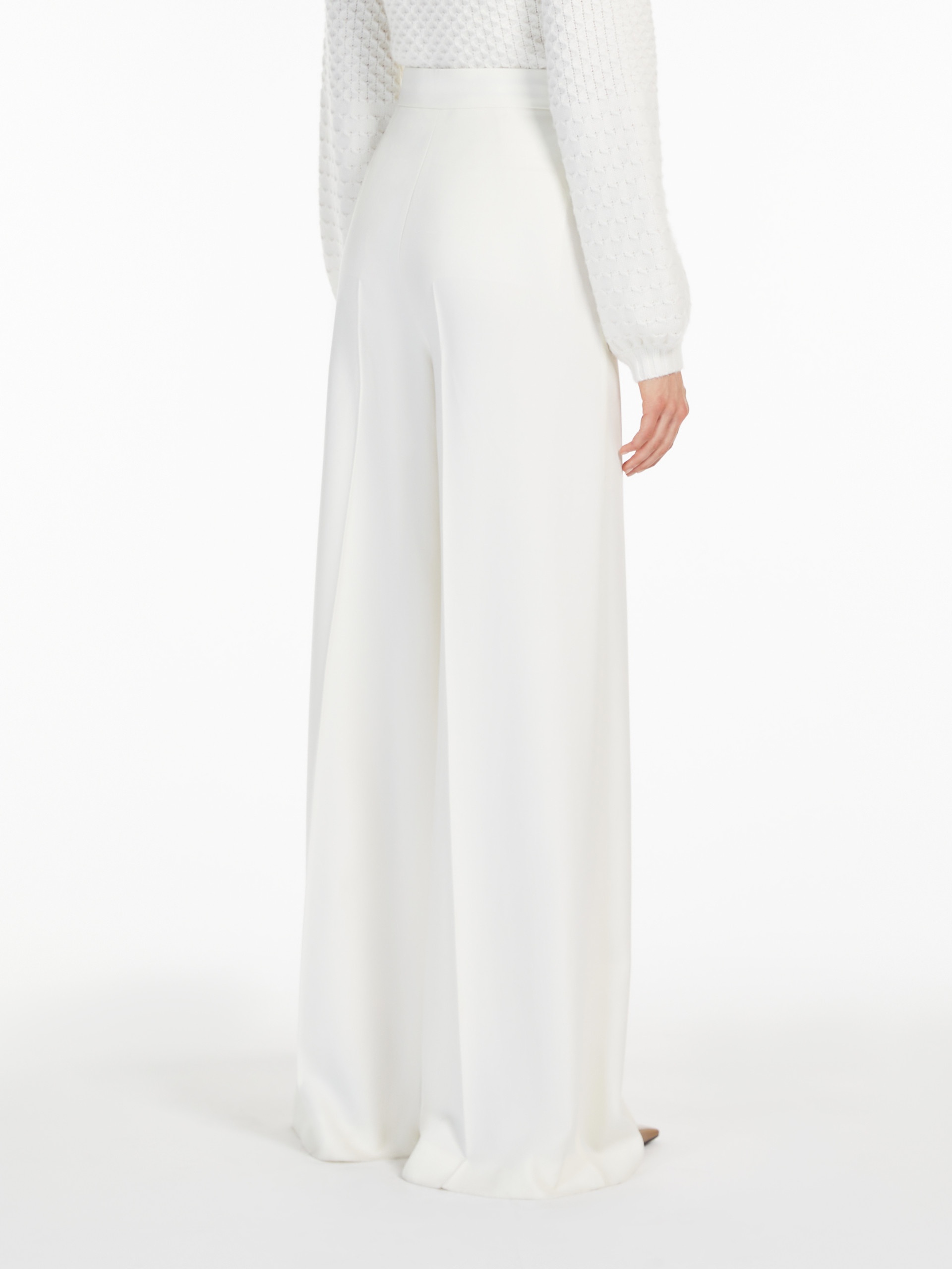 NINFA Gabardine wool trousers - 4