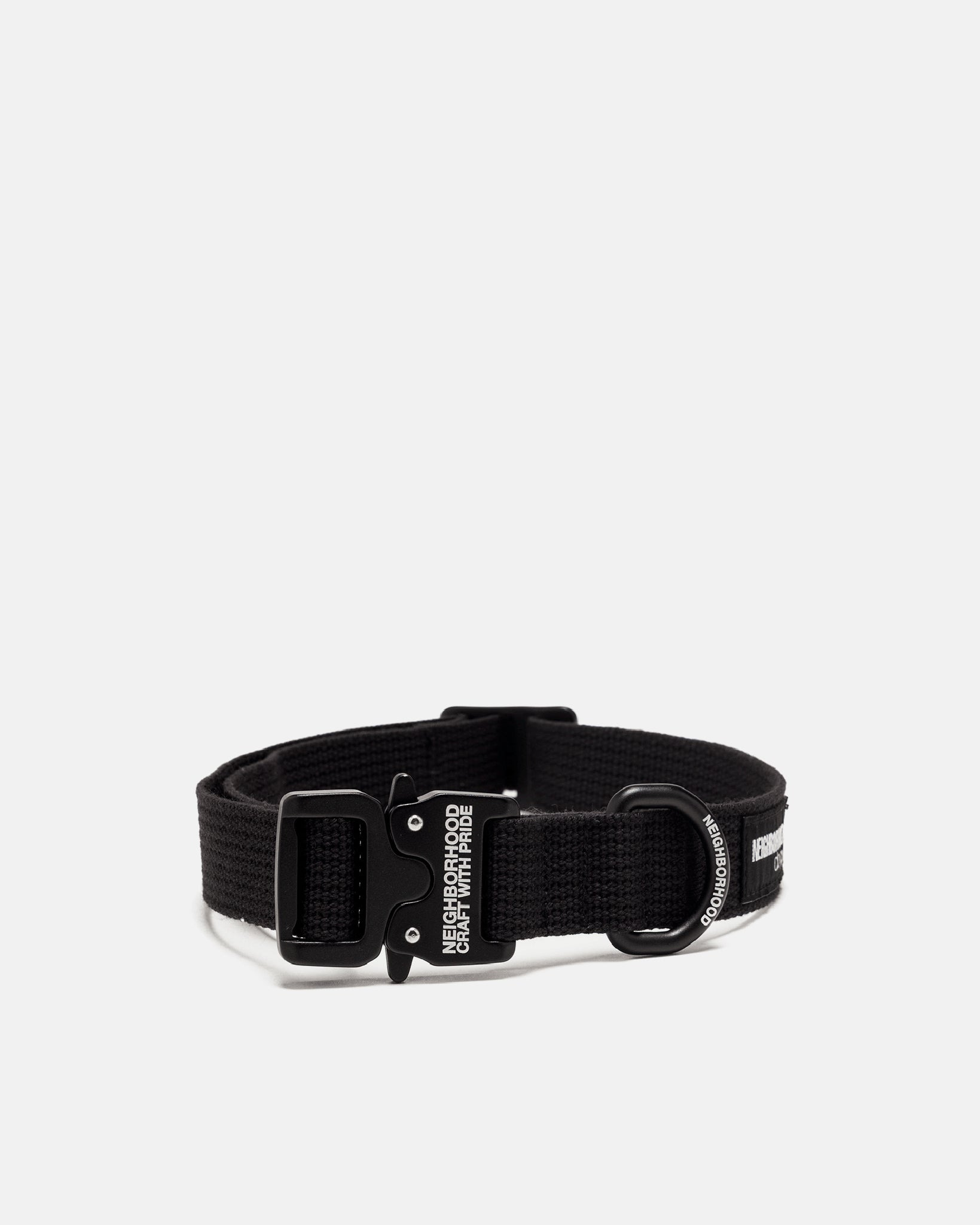 Dog Collar Wide Black - 1