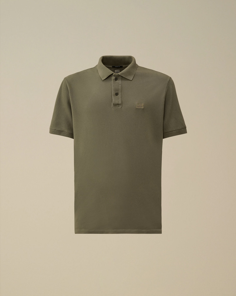 24/1 Piquet Pigment Dyed Short Sleeve Polo 1