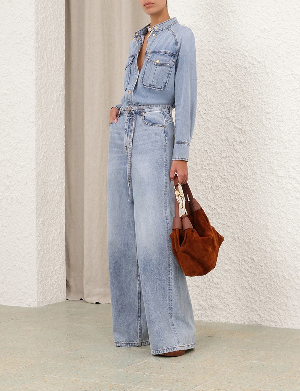 ILLUMINATE RELAXED FLARE JEAN - 3