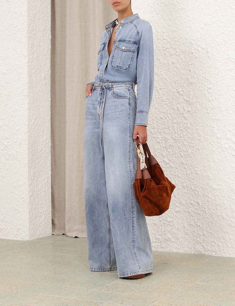 ILLUMINATE RELAXED FLARE JEAN 3