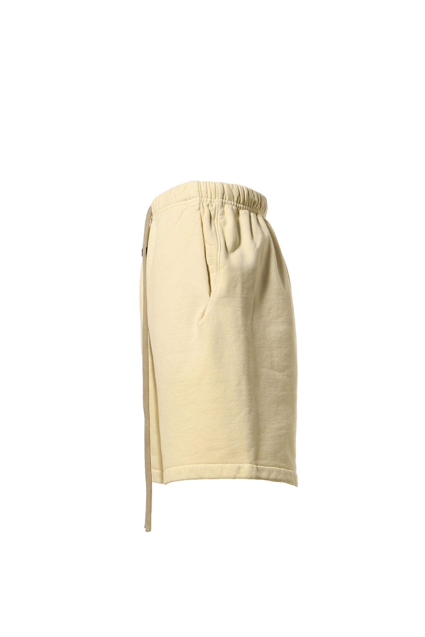 SWEATSHORT / LEMON CREAM - 3