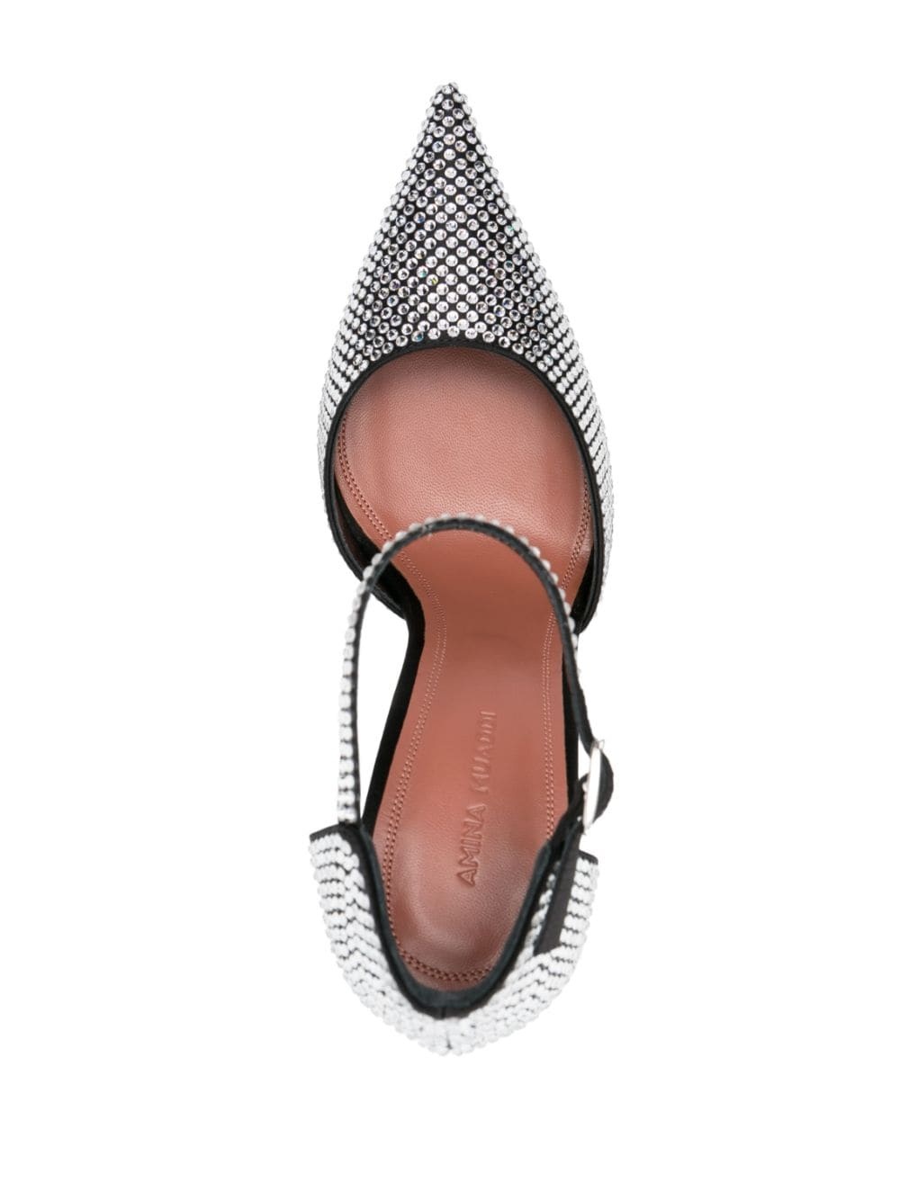 Vittoria 105mm crystal-embellished pumps - 4