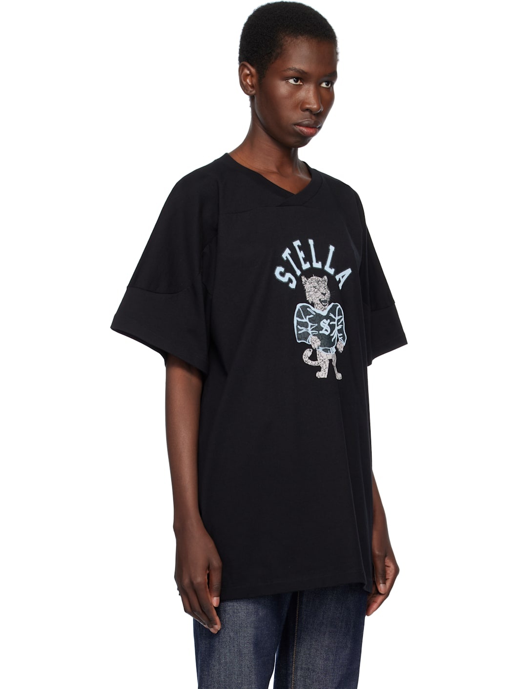 Black Leopard Mascot T-shirt - 2