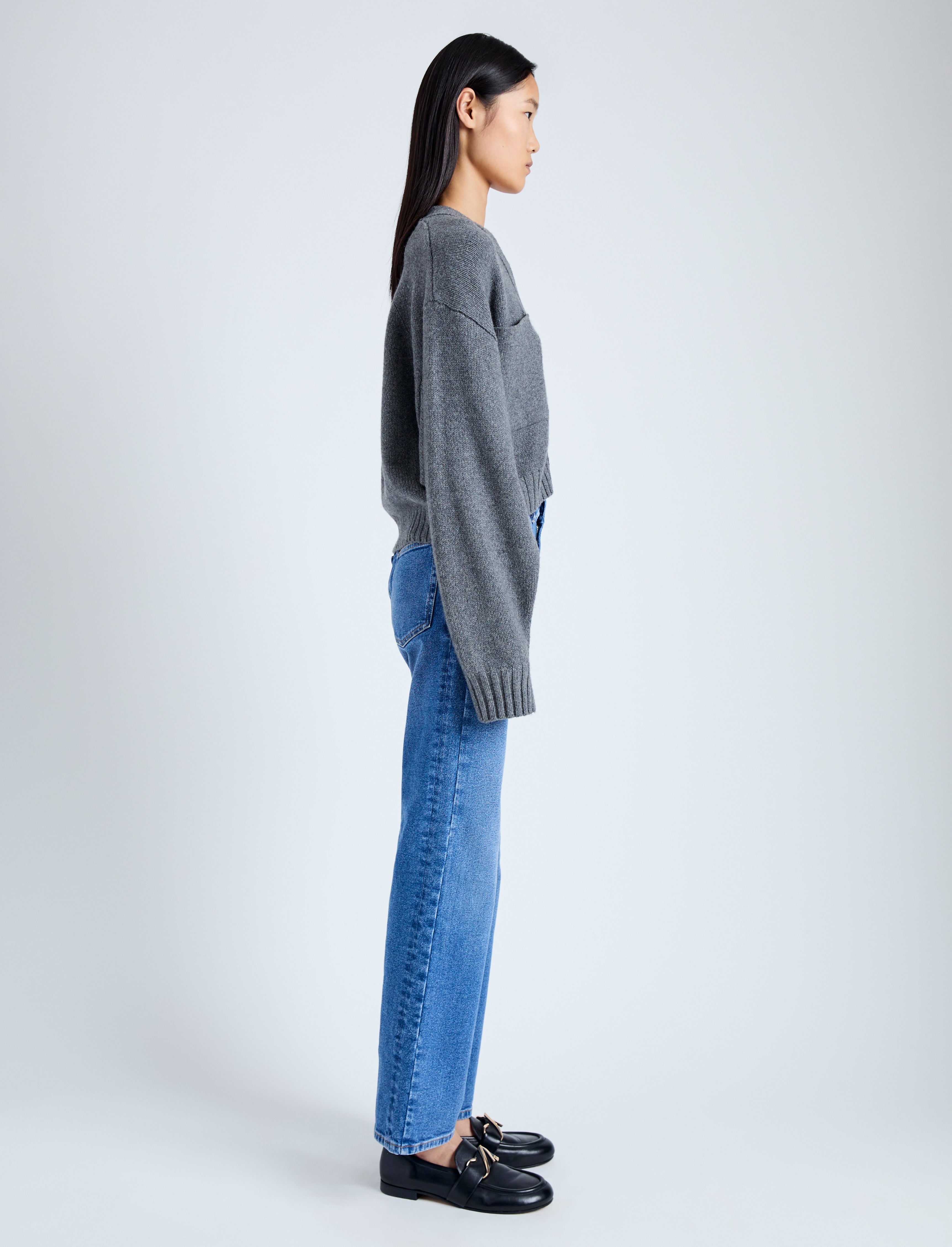 Sofia Cardigan in Eco Cashmere - 4