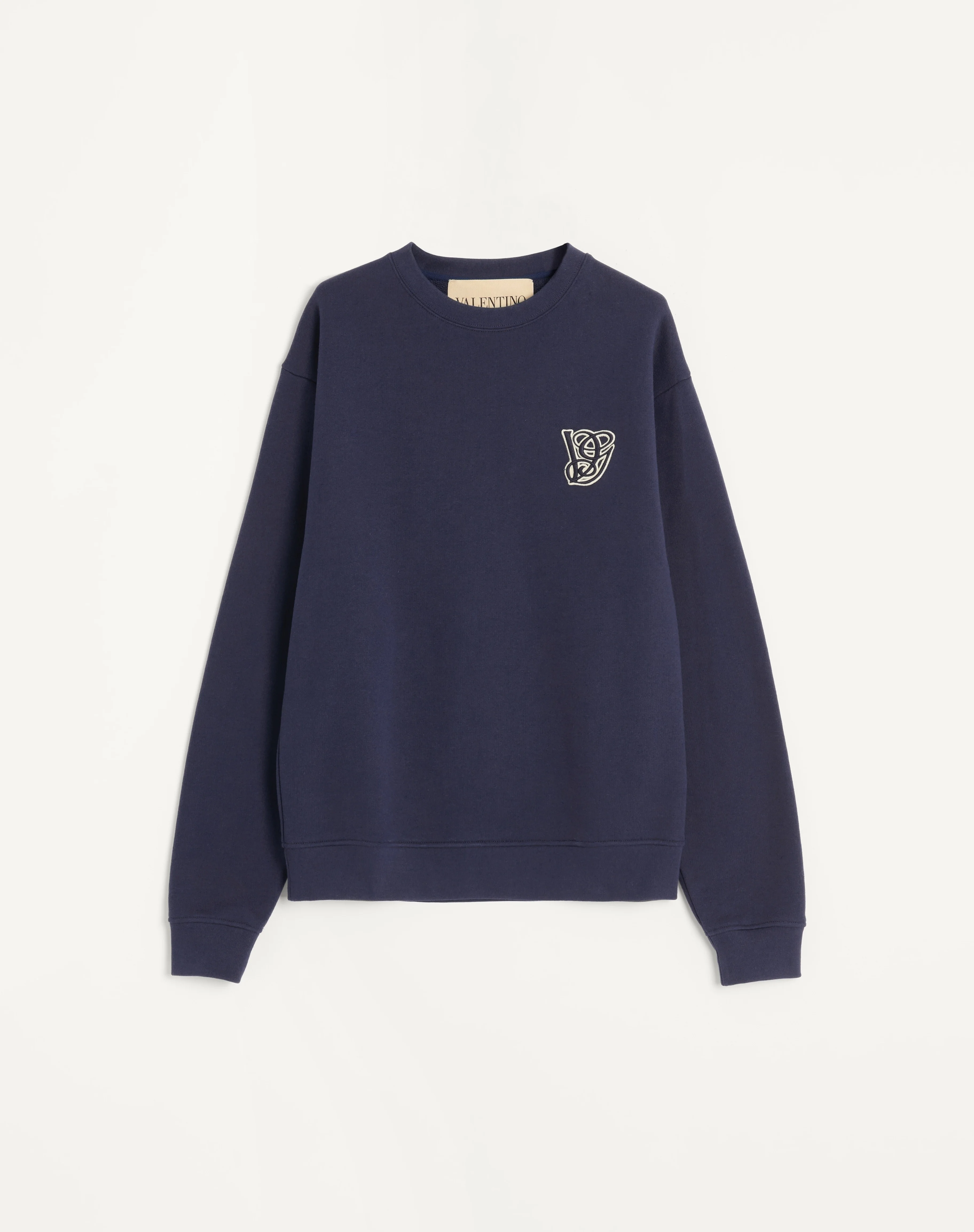 COTTON SWEATSHIRT WITH VG PATCH - 1