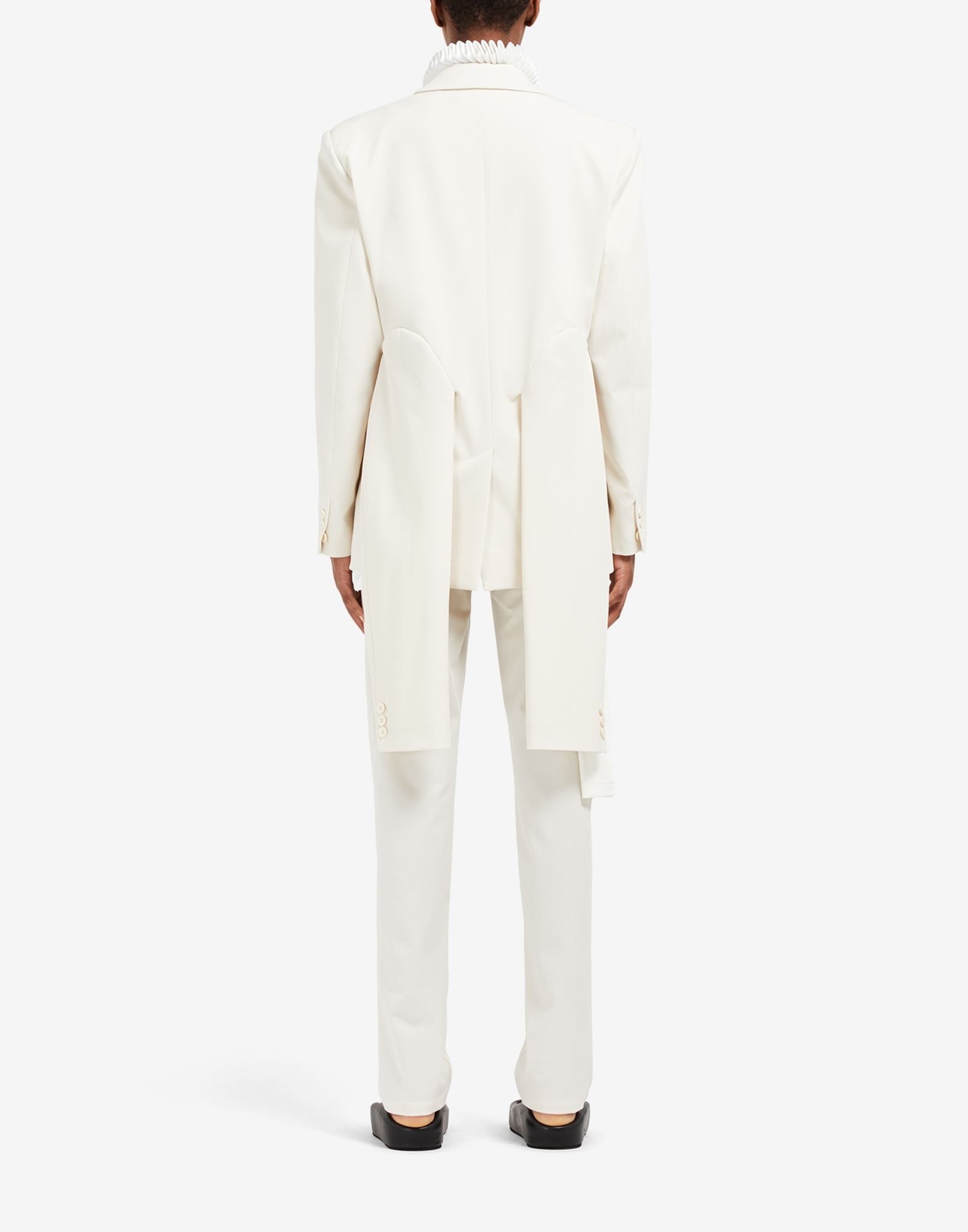 Tailored jacket with hanging sleeves - 4