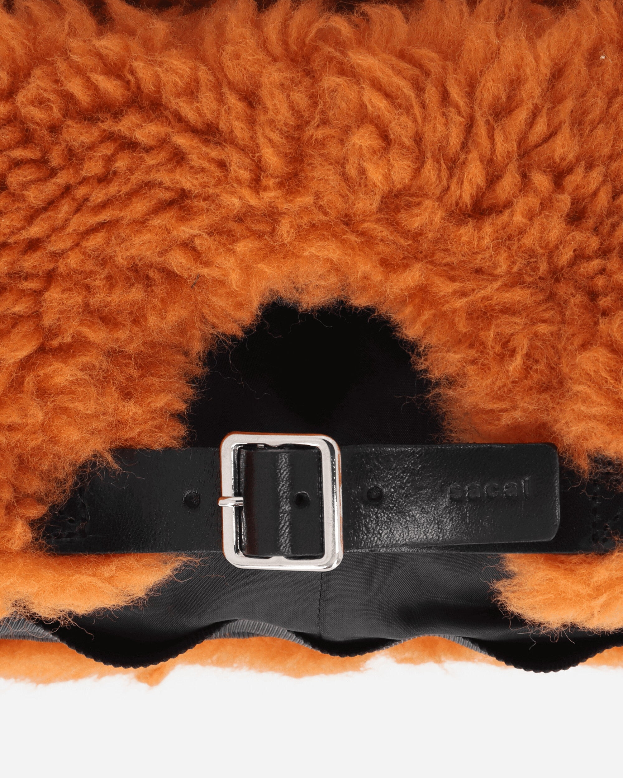 Puffy Boa Beanie Orange - 4