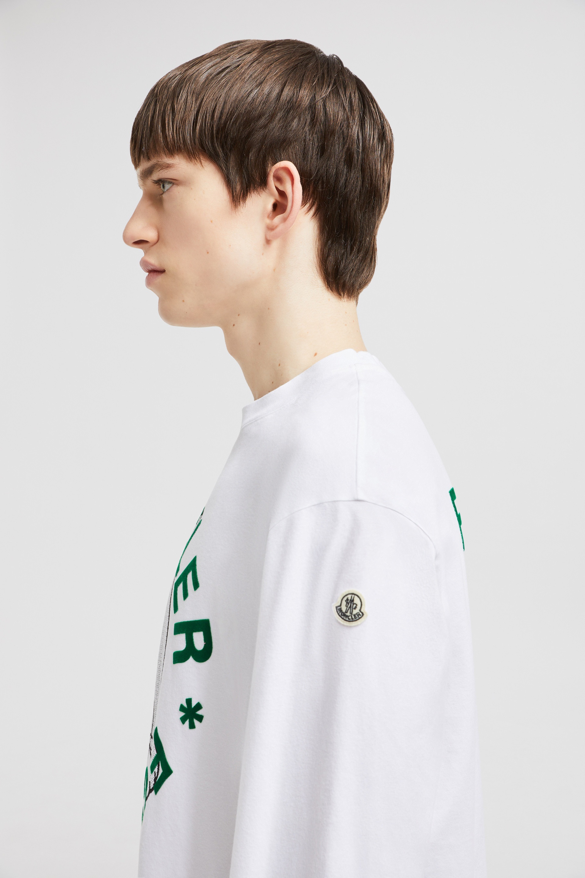 Moncler x FRGMT Cartoon Logo Long Sleeve T-Shirt - 4