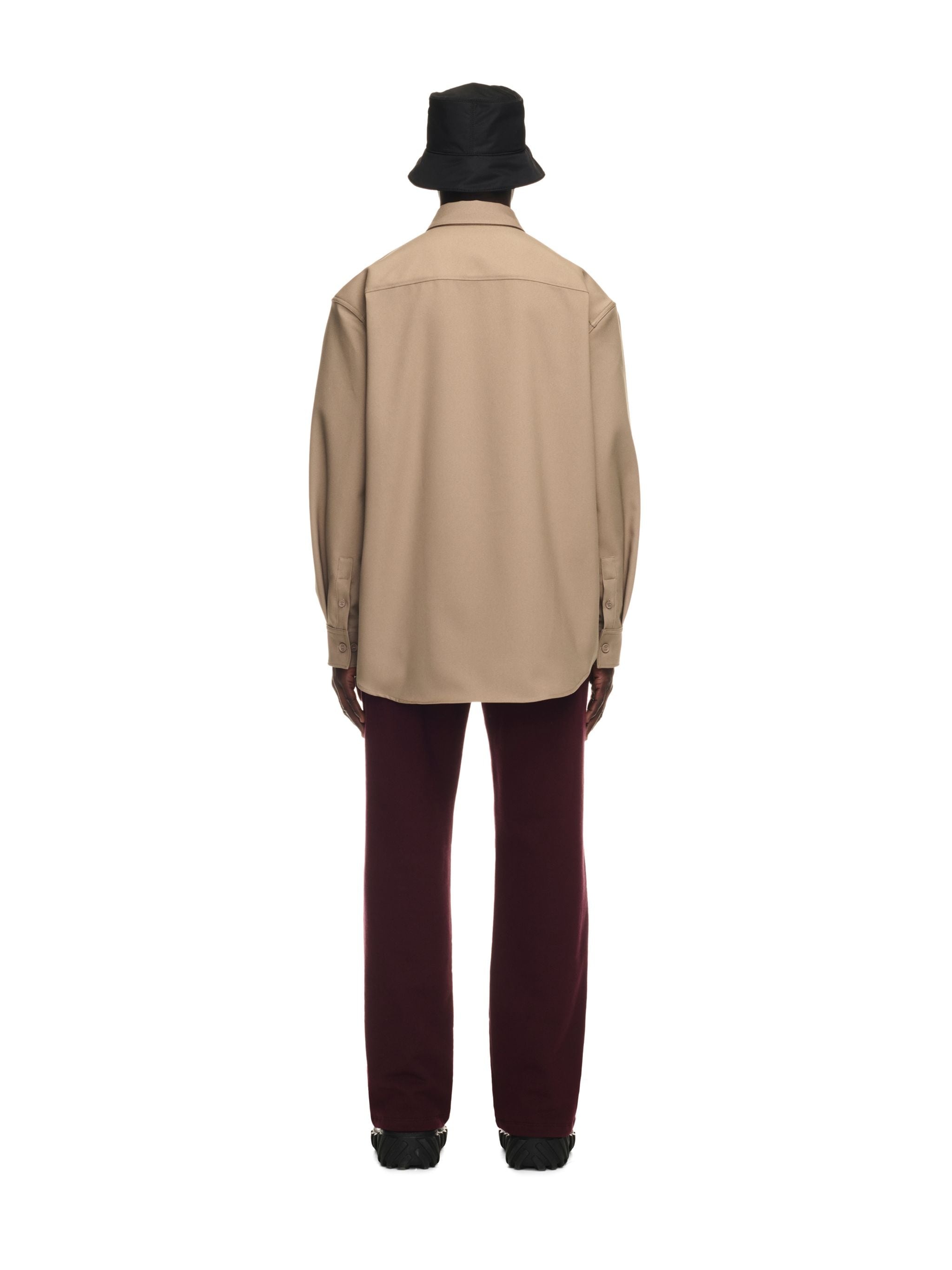 Ow Emb Drill Milit Overshirt - 4