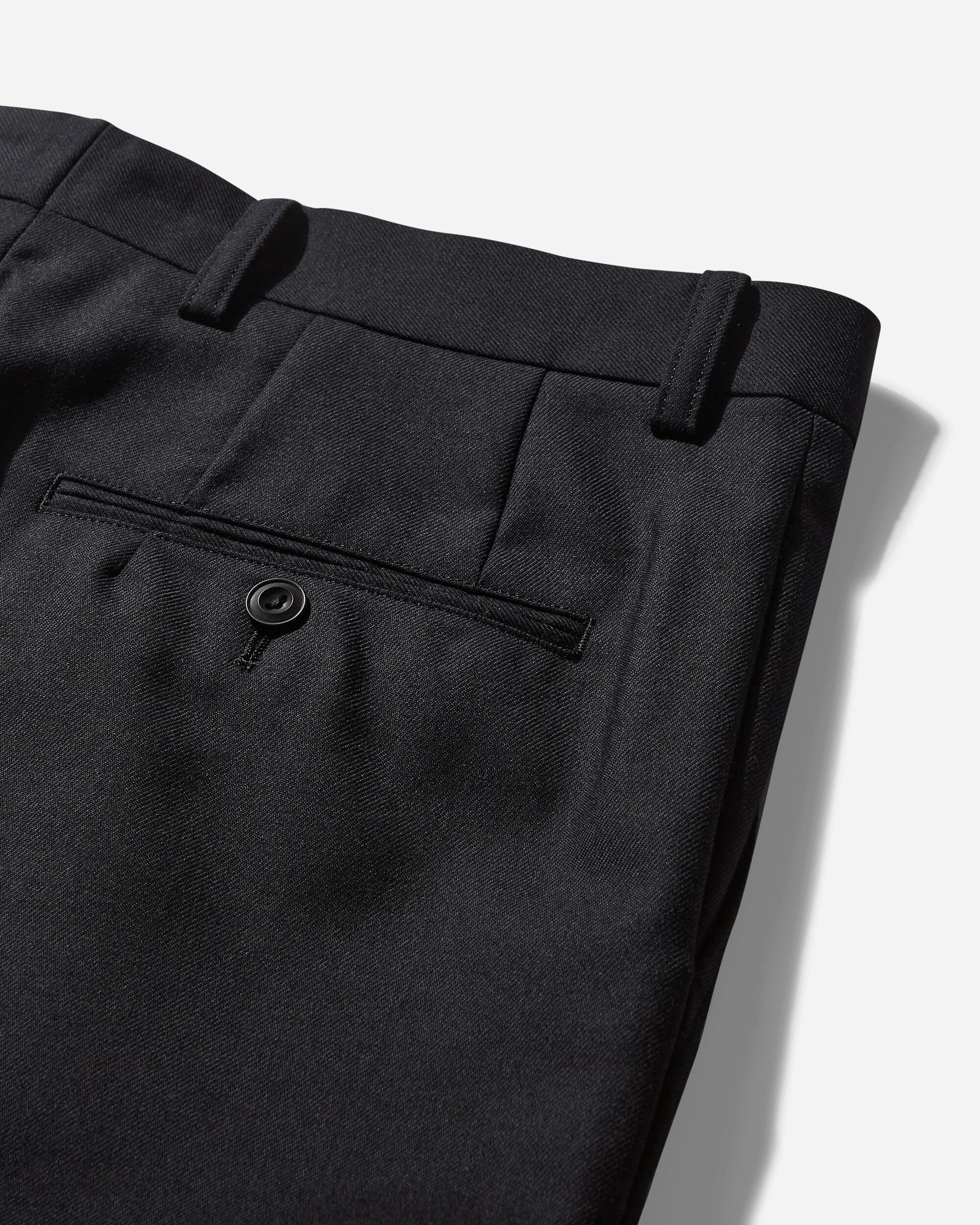 Wool Trousers Black - 4