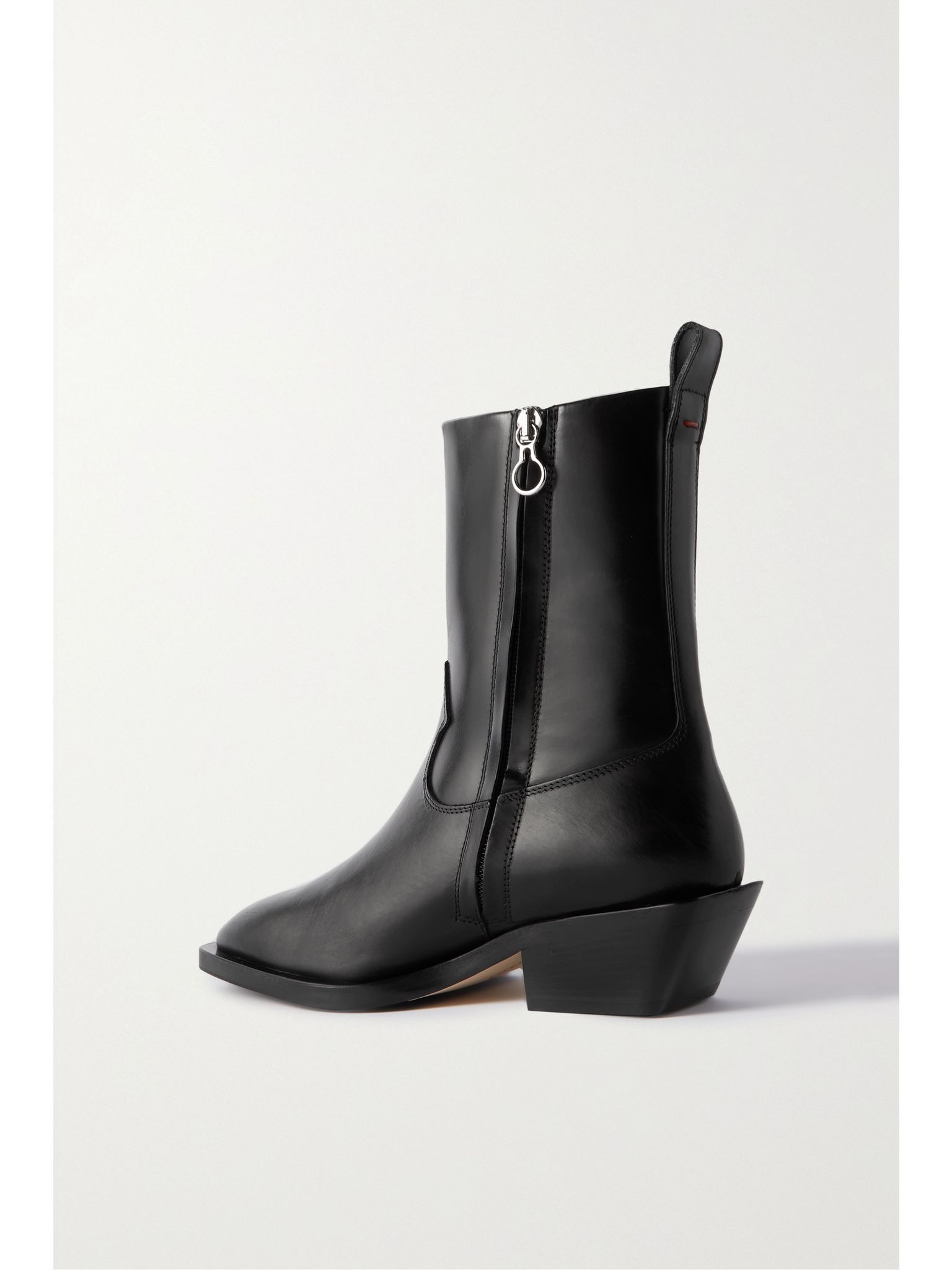 Luis leather ankle boots Black - 3