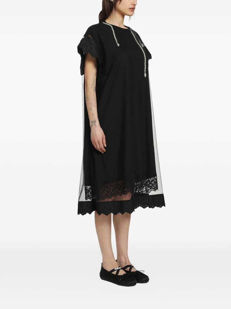 Simone Rocha layered laced dress outlook