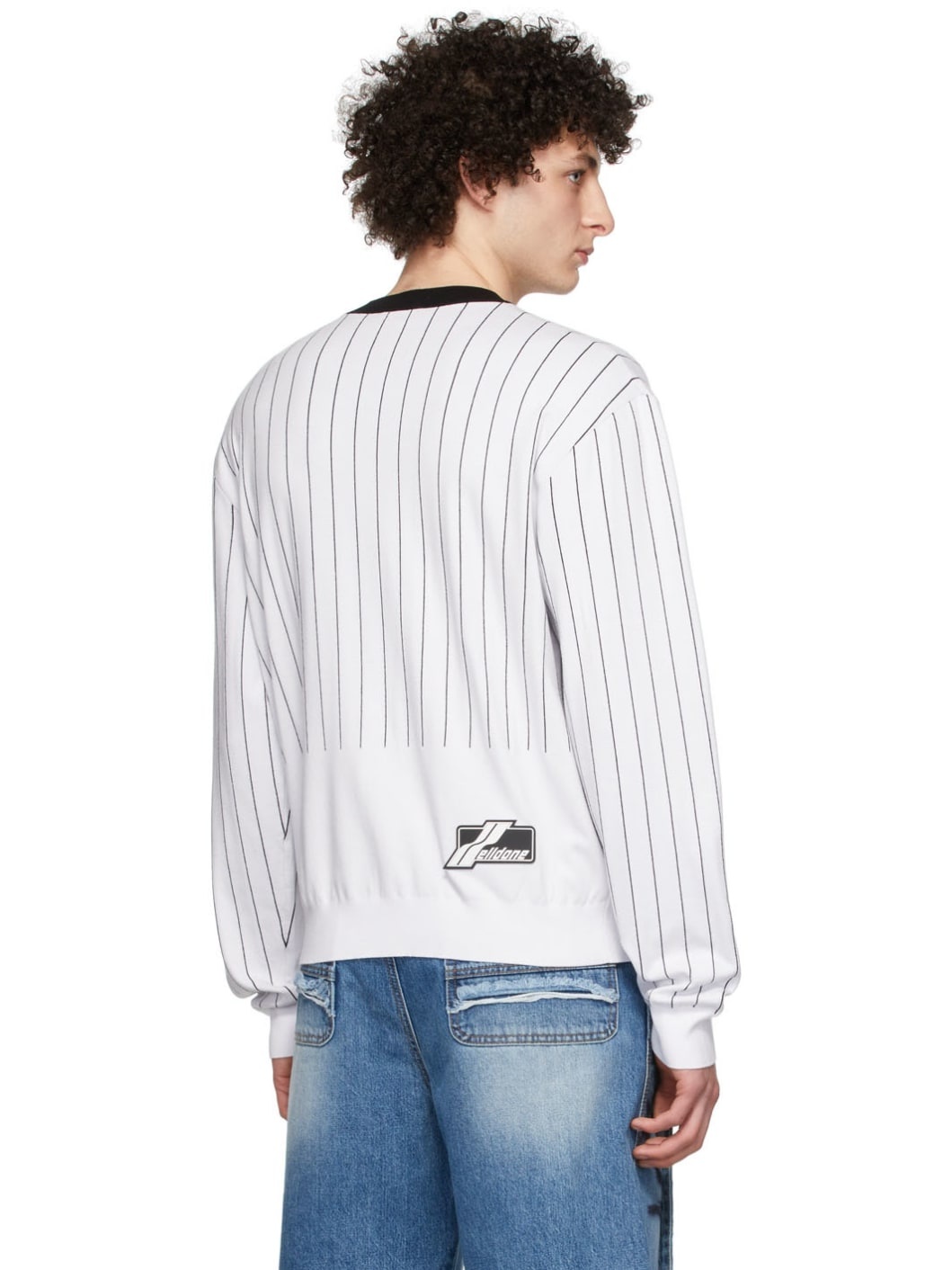 White Rayon Sweater - 3