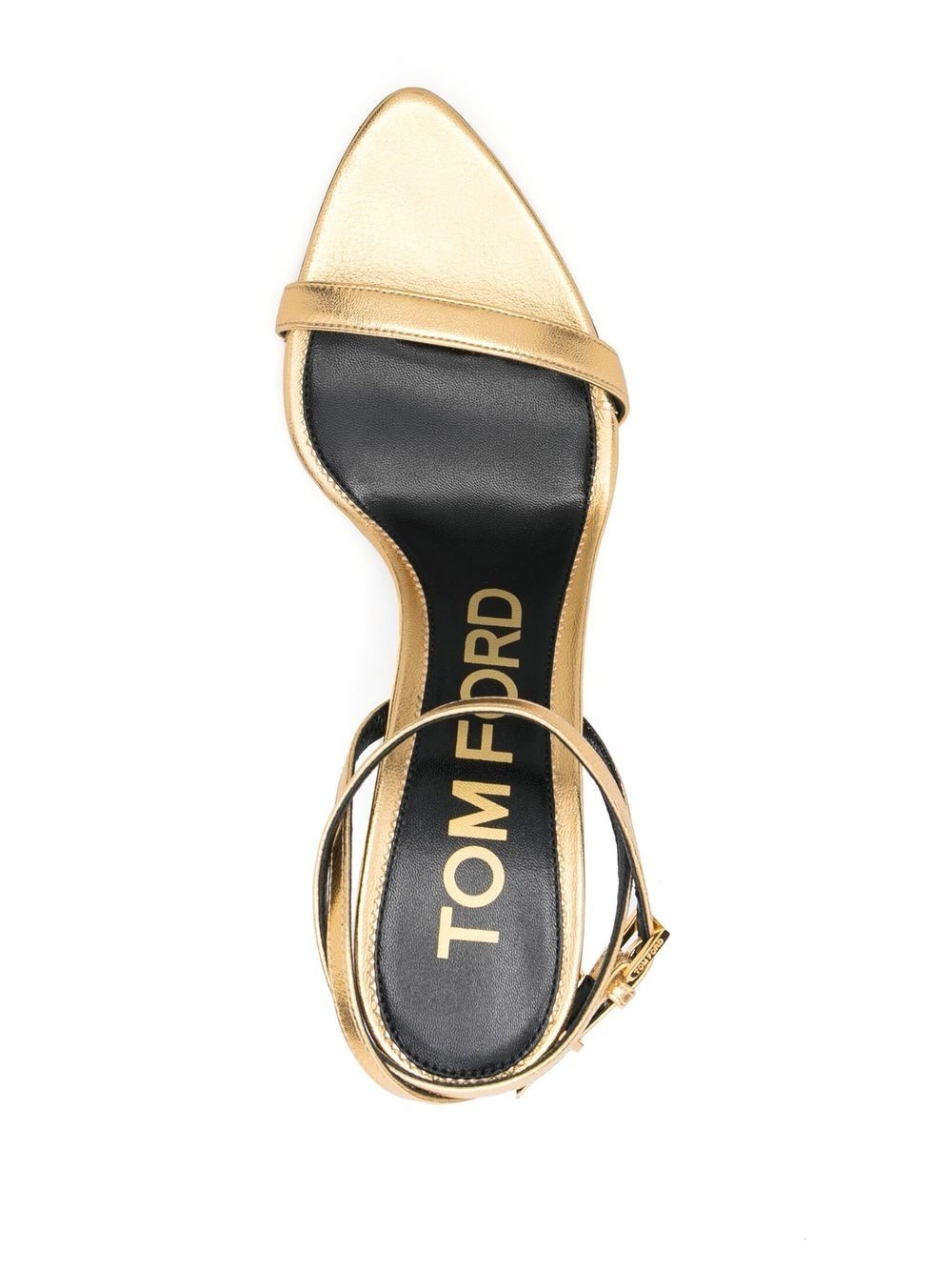 Padlock leather sandals - 4
