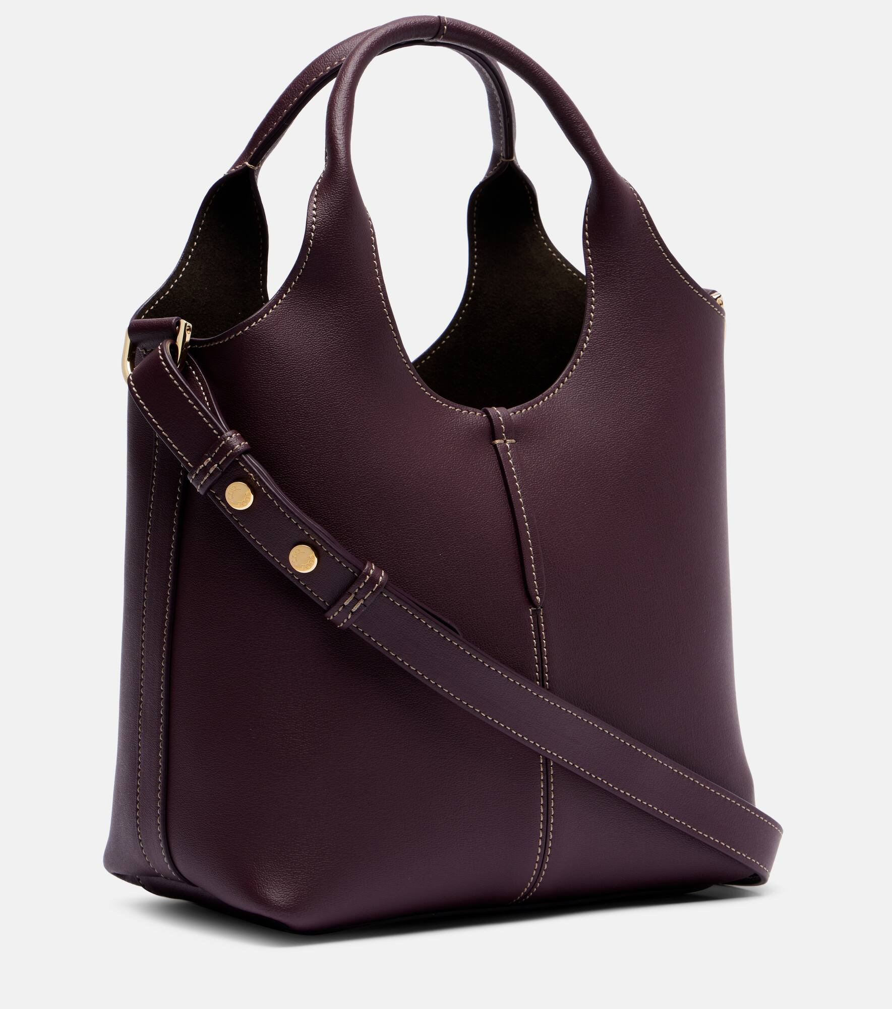 Ebr Small leather tote bag - 4