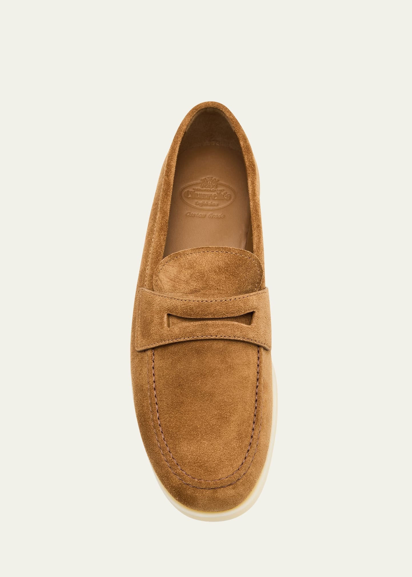 Men's Portsmouth Suede Penny Loafers - 3