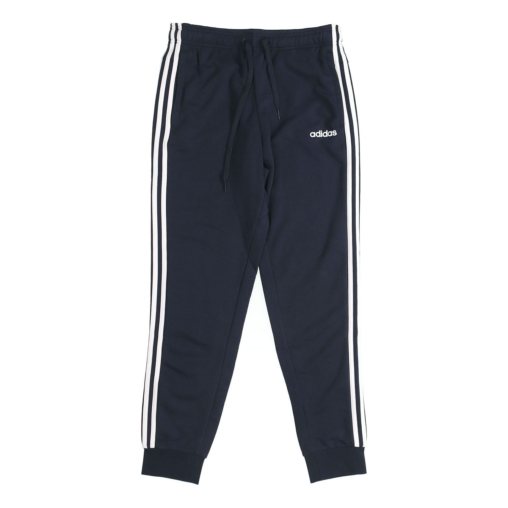 adidas E 3S T Pnt Ft Plaid Applique Sports Pants Men Blue DU0478 - 1