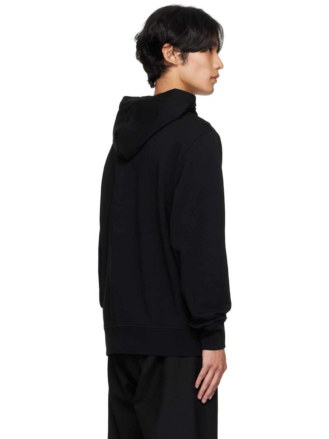 Black Sleeve Logo Hoodie - 3