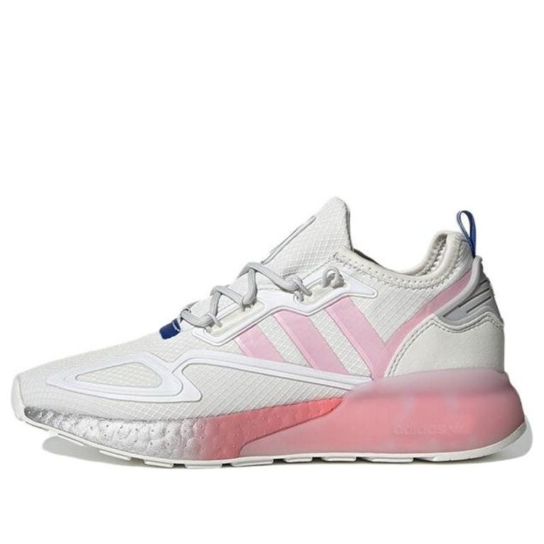 (WMNS) adidas ZX 2K Boost 'White True Pink' FZ3900 - 1