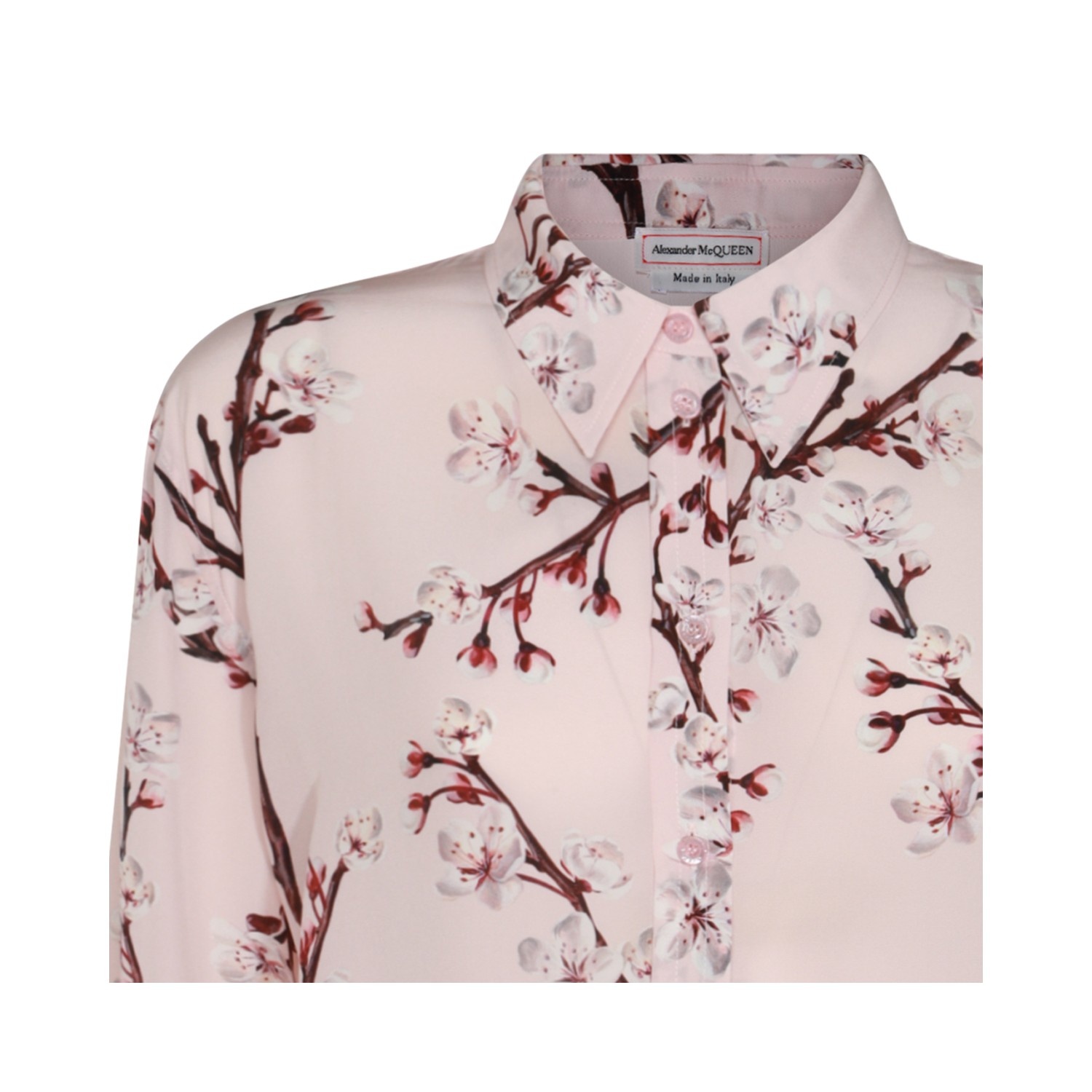 PINK SILK SHIRT - 4