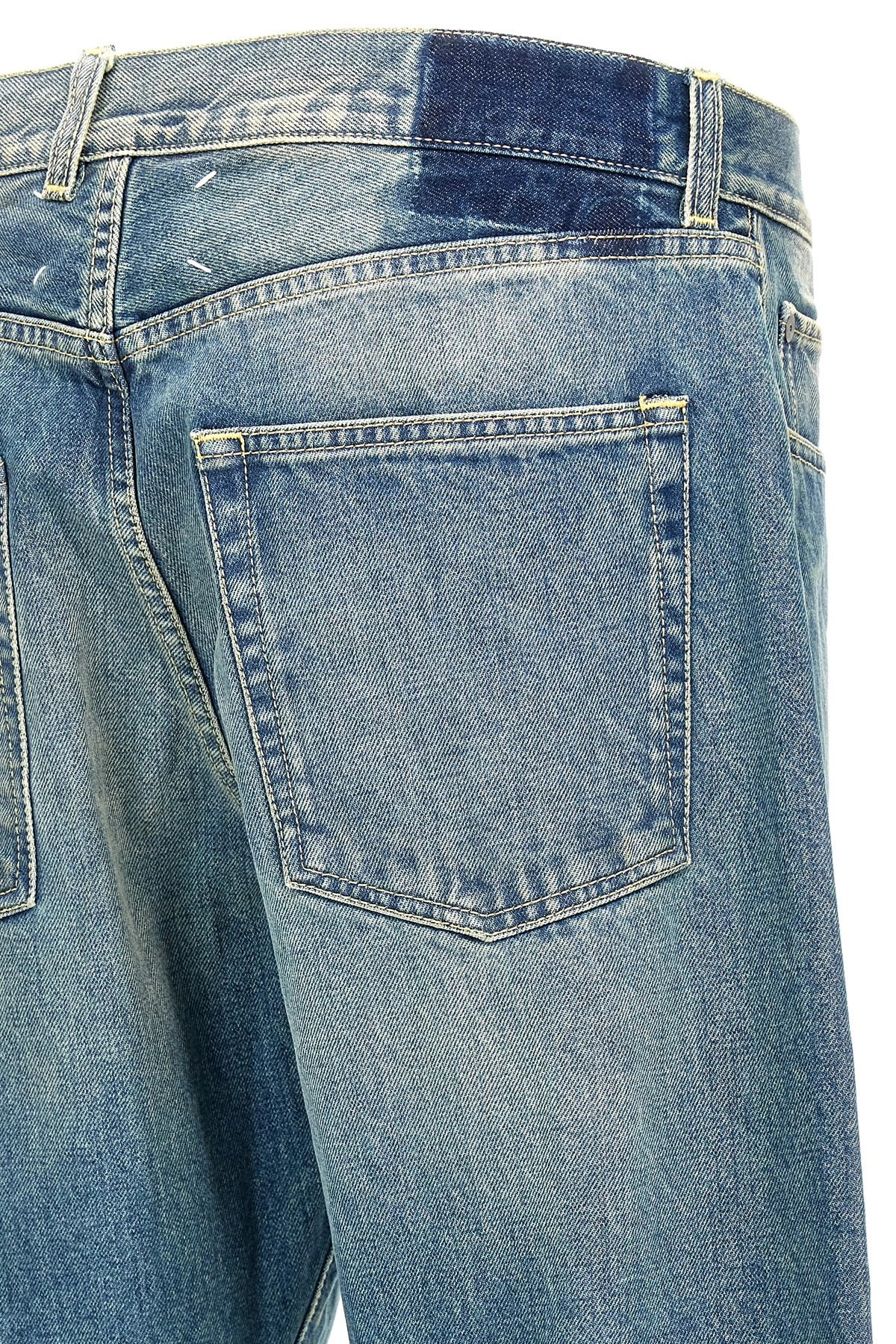 Washed denim jeans - 5