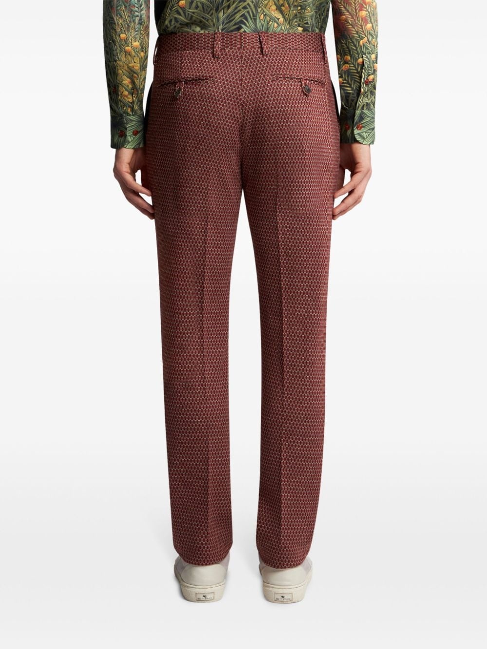 tailored wool trousers - 4