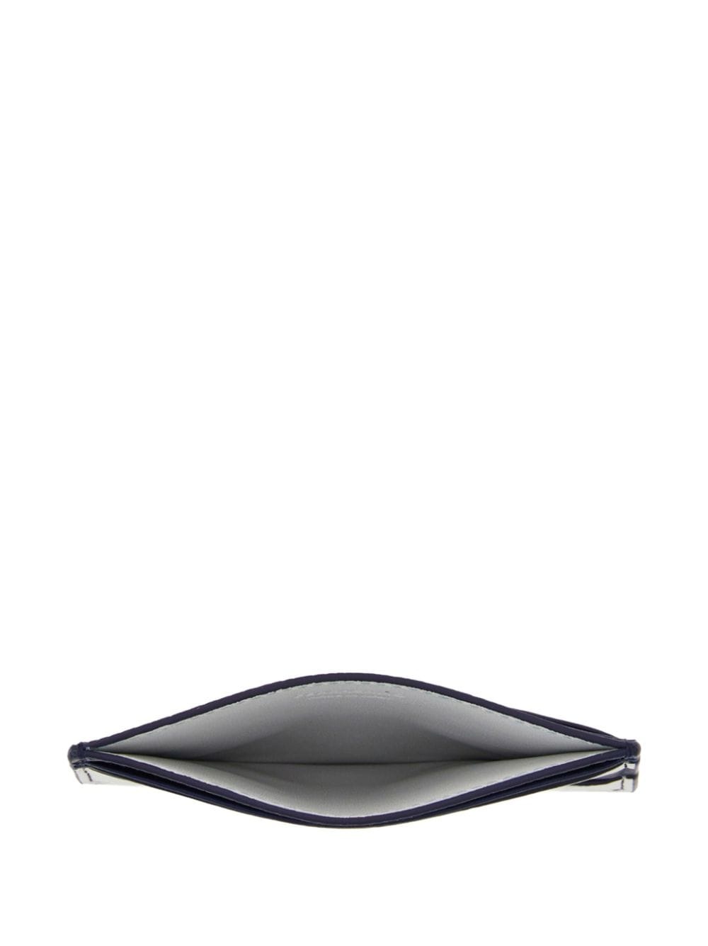 cut-out leather cardholder - 4