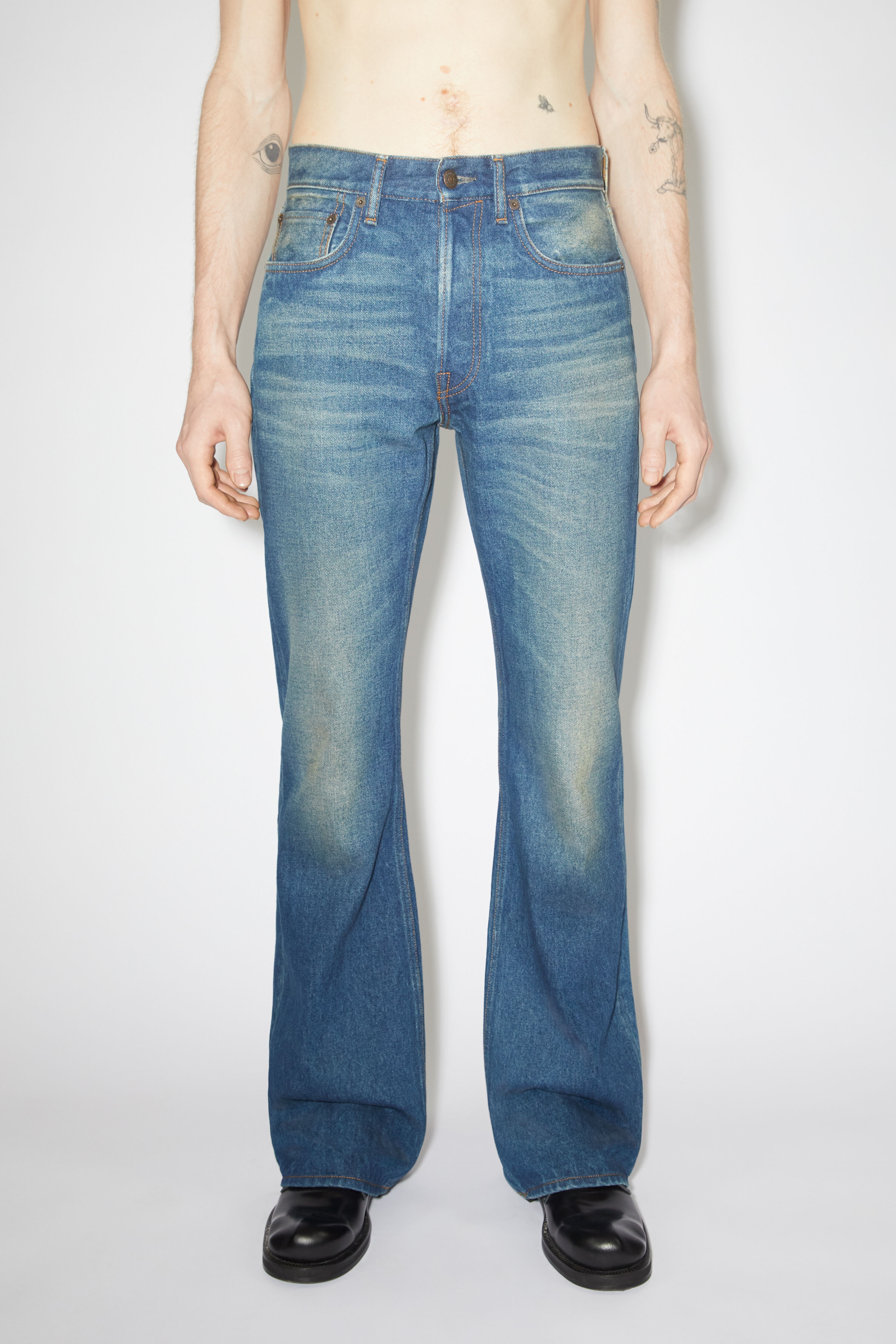 Acne Studios Regular fit jeans - 1992 - Mid Blue | acnestudios 