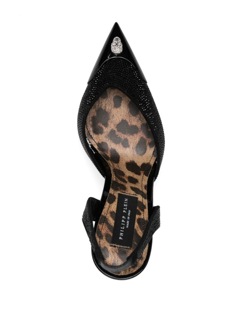 Decollete 105mm crystal-embellished pumps 4